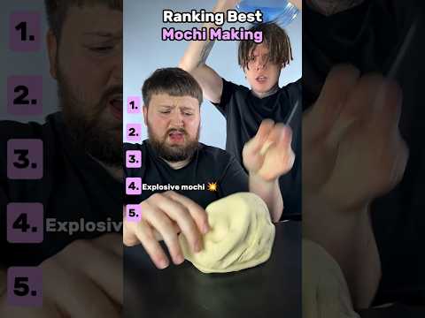 Ranking Funny Mochi Making