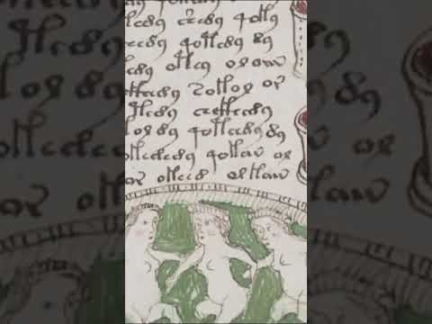 The Voynich Manuscript – Language of Aliens?