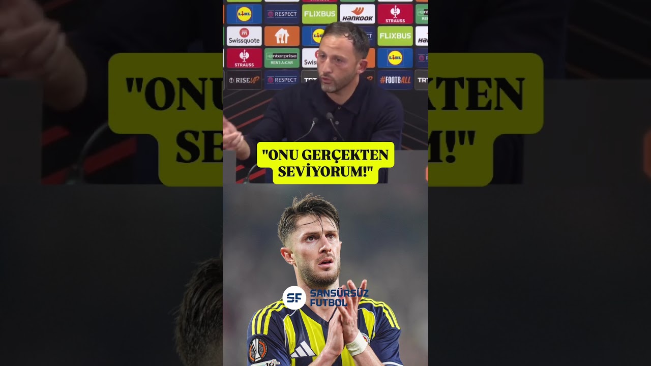 Tedesco: İsmail Yüksek'i Çok Seviyorum ⚽