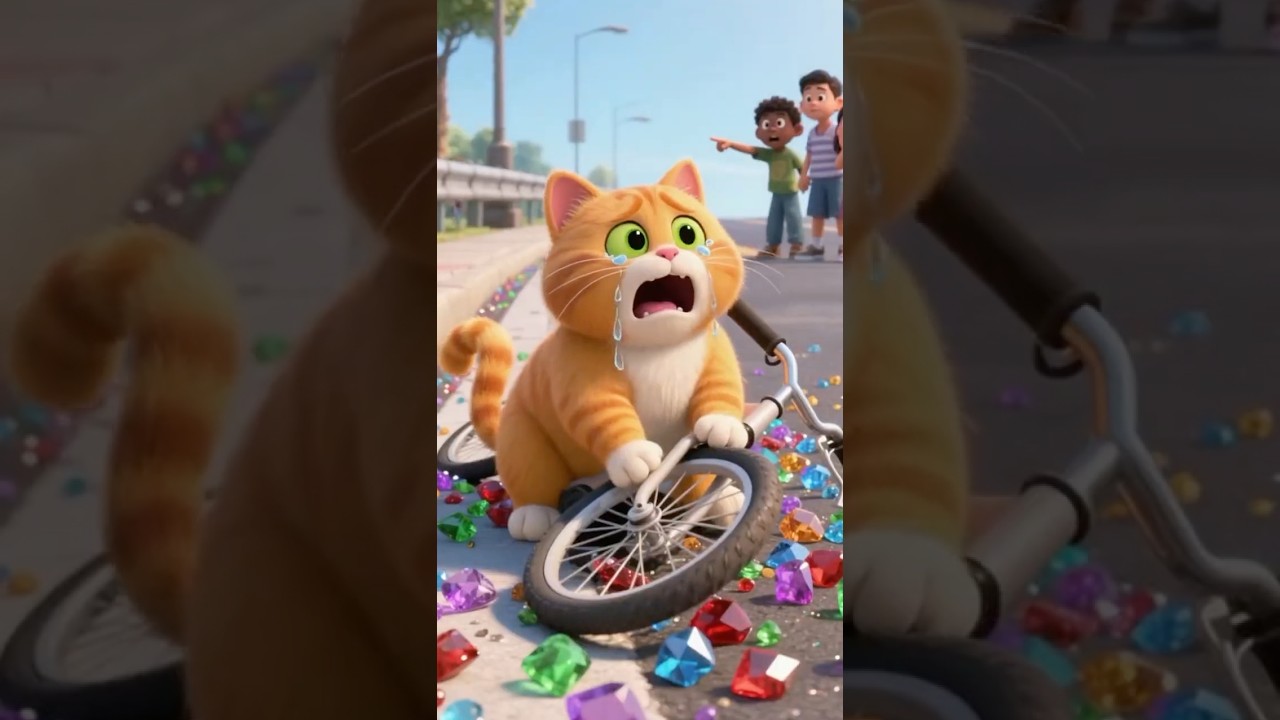 Cat's Street Mishap! Rescue Needed! ❤️