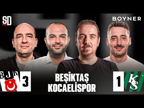 "DERBİ ZAFERLERİ BEŞİKTAŞ'IN DOĞASINDA VAR" | Beşiktaş 3-1 Kocaelispor, Abraham, G. Saray Derbisi