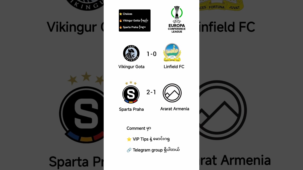 UEFA Conference League Predictions Today ⚽