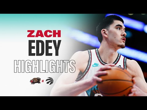 Zach Edey Highlights vs Toronto Raptors