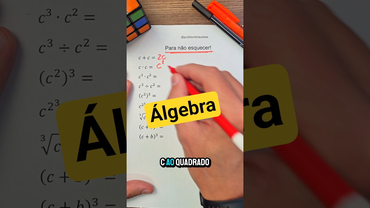 Álgebra Básica para Concursos e Educação 📚