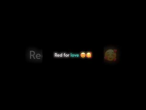 Red for love ❤️ | love quotes video | #youtubeshorts #love #lovestatus #shorts #quotes #trending