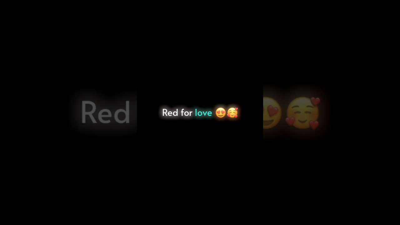 Red for Love ❤️ | Inspiring Love Quotes Video | #YouTubeShorts #Love #LoveStatus #Quotes