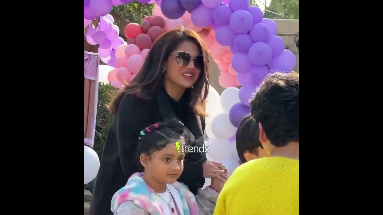 Sanam Jung, Ahsan Khan, and Zahid Ahmed Attend Sonya Hussyn's Niece's Birthday Brunch