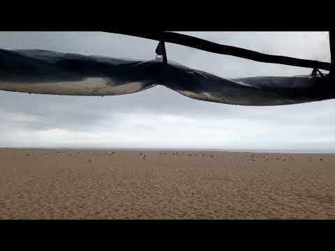 Chuva forte na Póvoa de Varzim, Portugal !