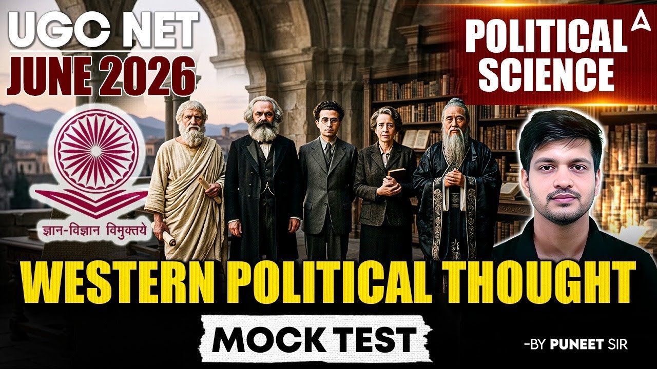 UGC NET Political Science | Western Political Thought UGC NET Political Science By Puneet Sir