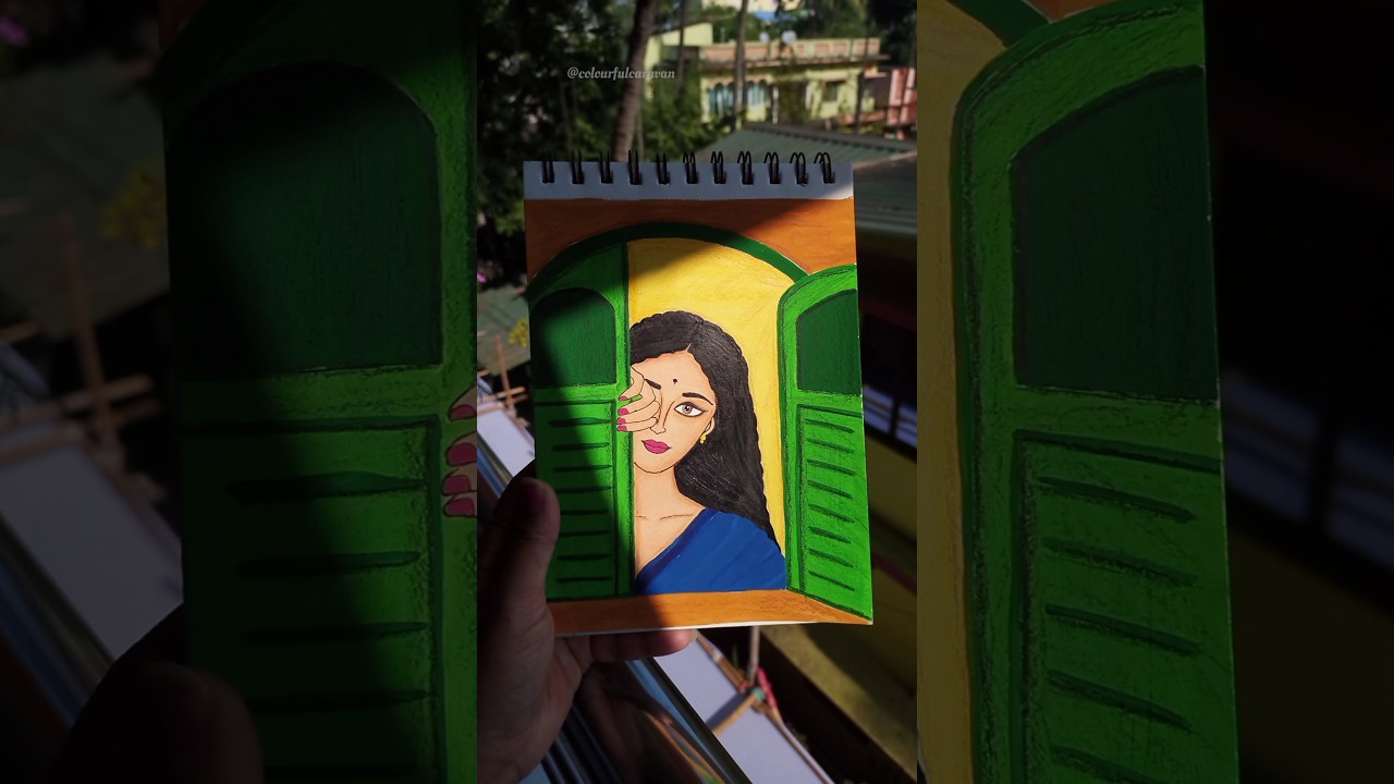 Simple Girl Drawing ๐จ