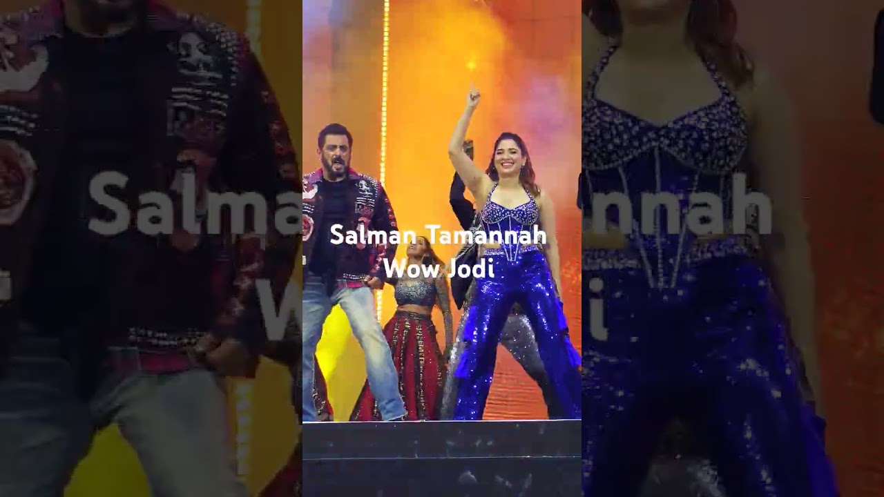 Salman Khan & Tamannah Bhatia Shine in Dubai Tour ✨