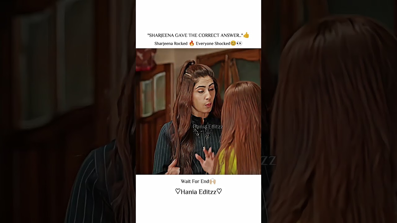 Sharjeena's Stunning Performance! 🔥