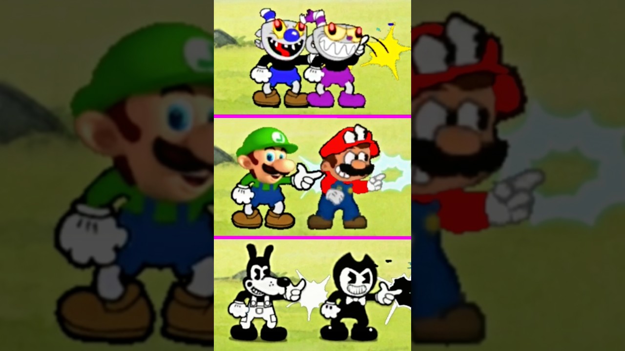 Cuphead 2-Player Modded Characters Showcase 🎮