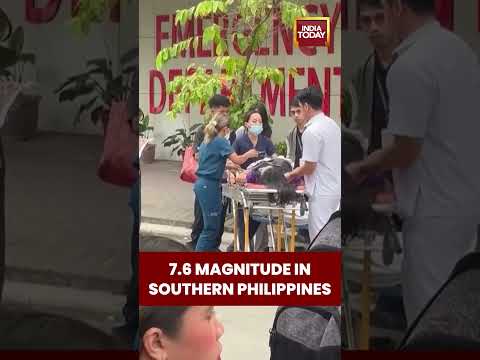 7.6 Magnitude Earthquake Strikes Southern Philippines