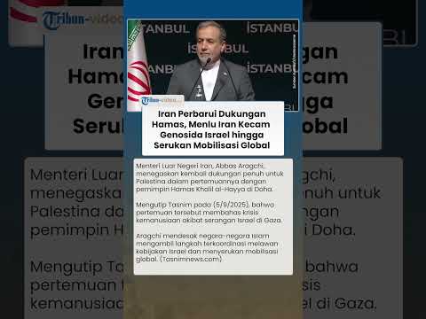 Menteri Luar Negeri Iran Desak Aksi Islam Lawan Israel, Bahas Gaza Hingga Pertukaran Tahanan