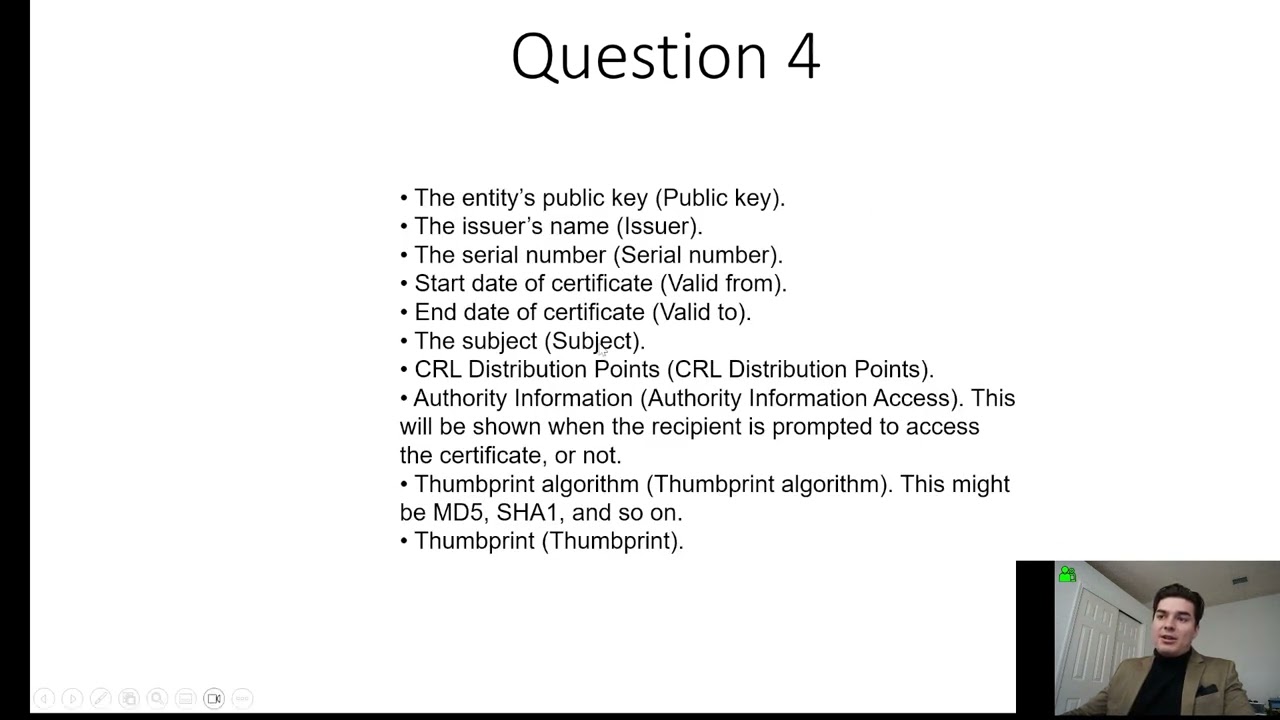 Master Cryptography with Paris Wolf: 1-10 of 60 Practice Questions π