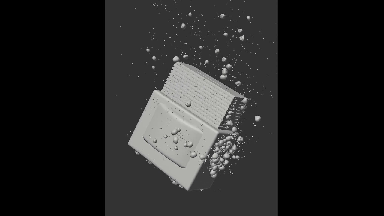 Free Water Bubble Animation in Cinema 4D 💧
