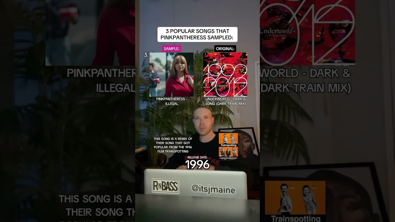 3 Popular Songs PinkPantheress Sampled (From Illegal, I Must Apologize & Pain) #shorts