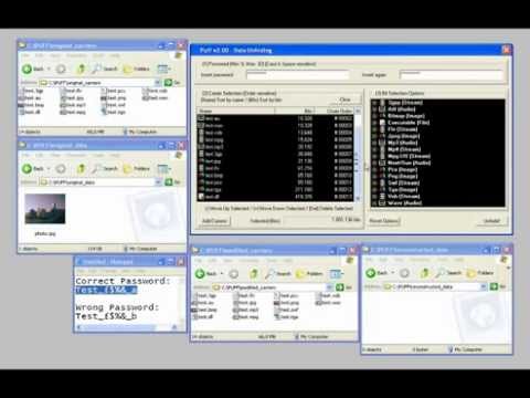 OpenPuff Steganography and Obfuscation - Demo v2