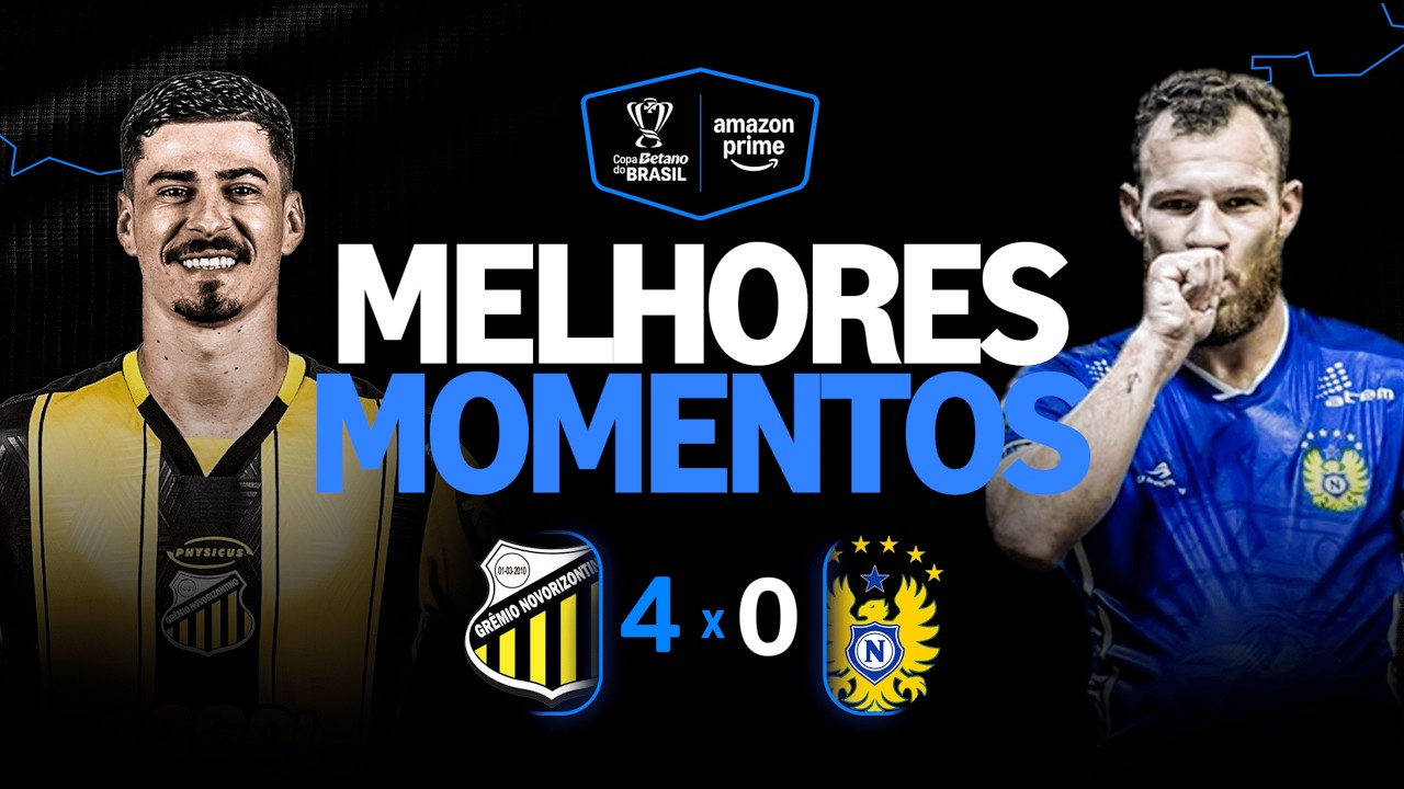 Novorizontino 4-0 Nacional | Melhor Momentos ⚽