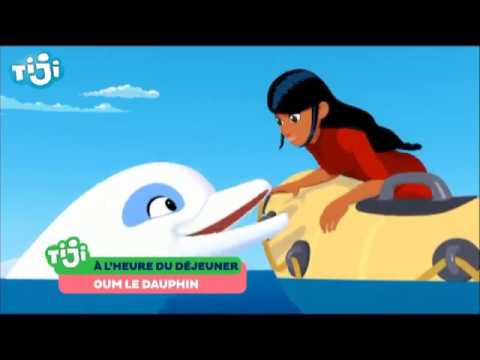 Nage de bonheur avec Oum le dauphin blanc sur TiJi