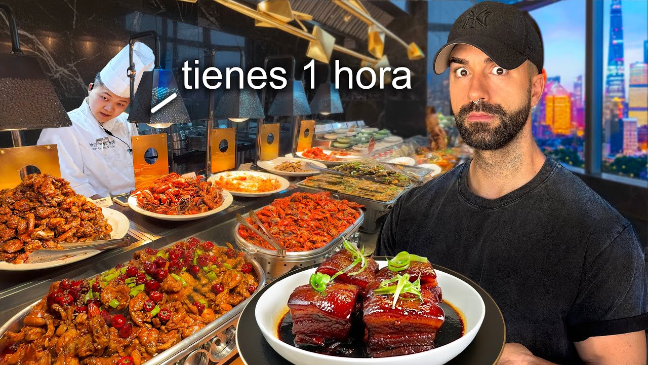 Probé los Buffets Más Lujosos de China 🇨🇳