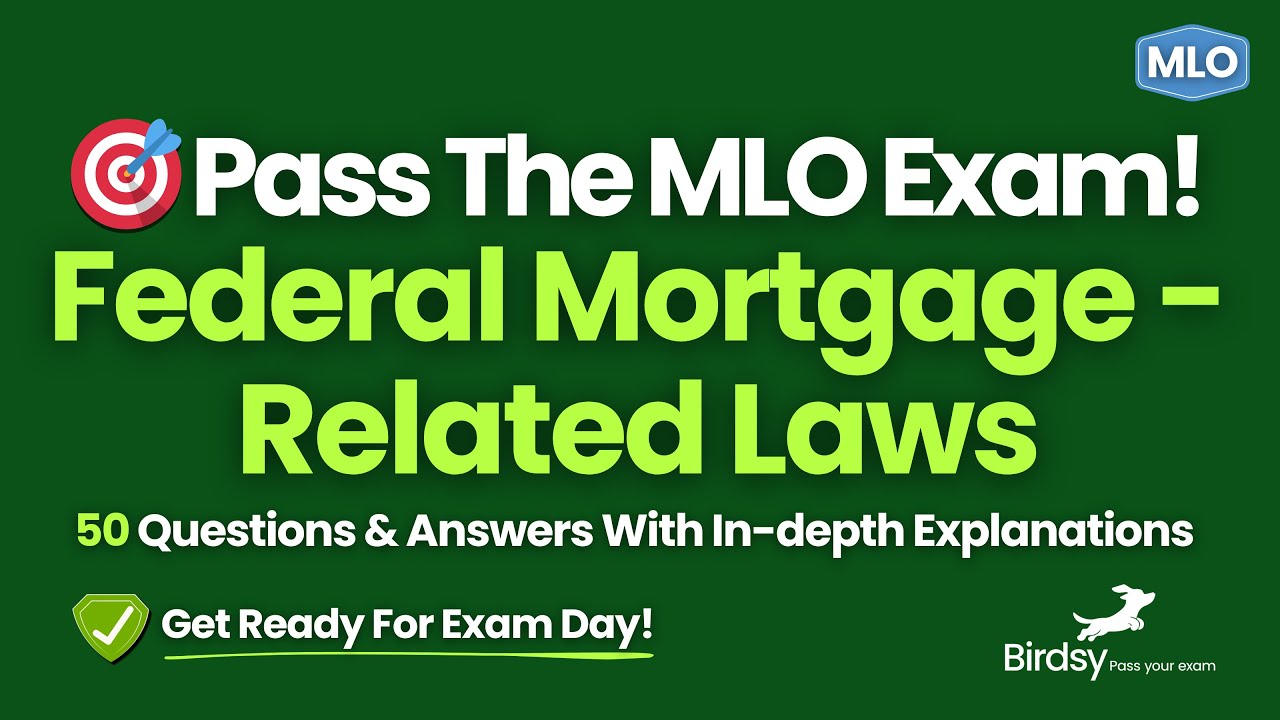 Mortgage Law Tips for SAFE MLO Exam π
