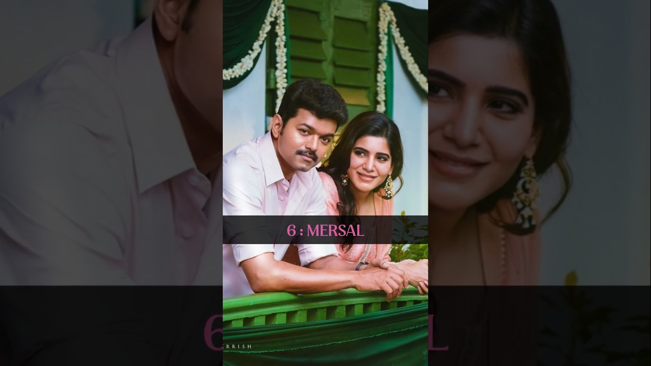 TOP 10 SAMANTHA LOVE BGM 💞 LOVE STORY BGM ❤️ #samantha #thalapathy #love