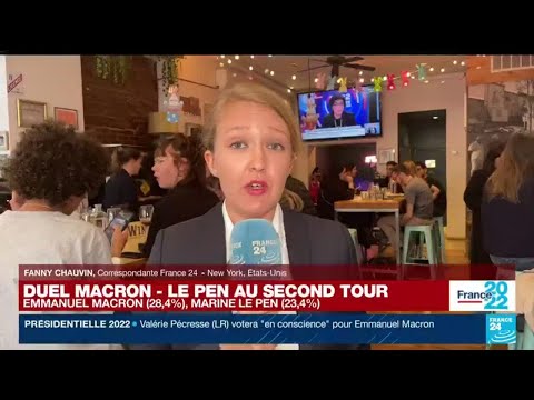 Présidentielle 2022 : les résultats des élections vues de New York • FRANCE 24