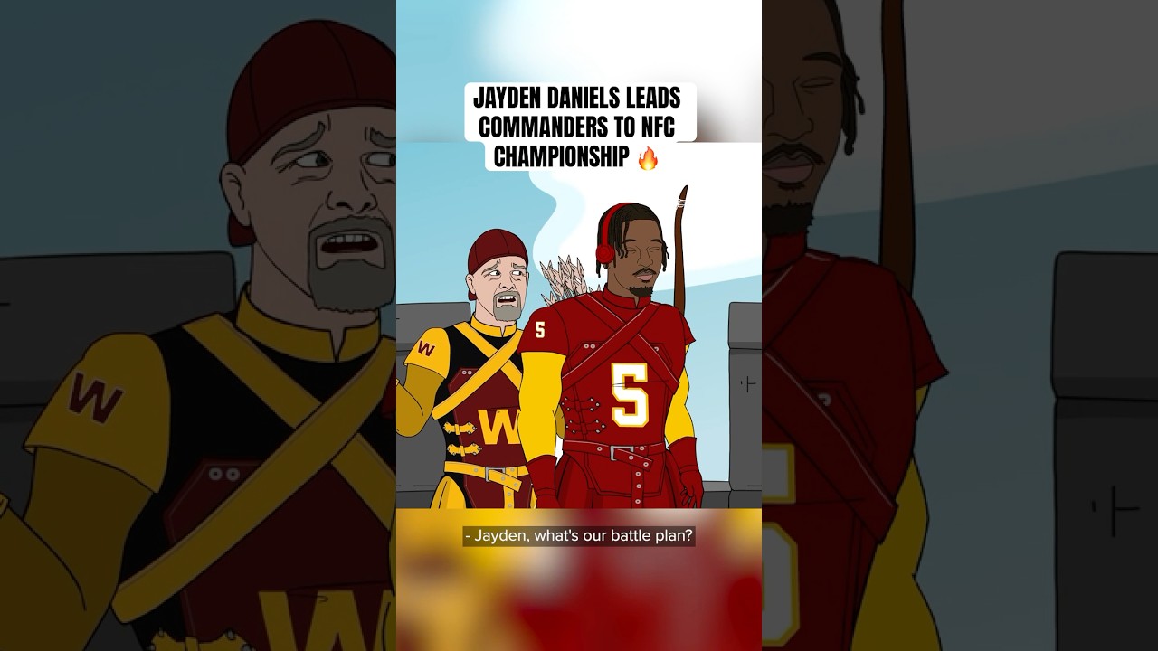 JAYDEN DANIELS Leads Commanders to Victory Over Detroit 🏈