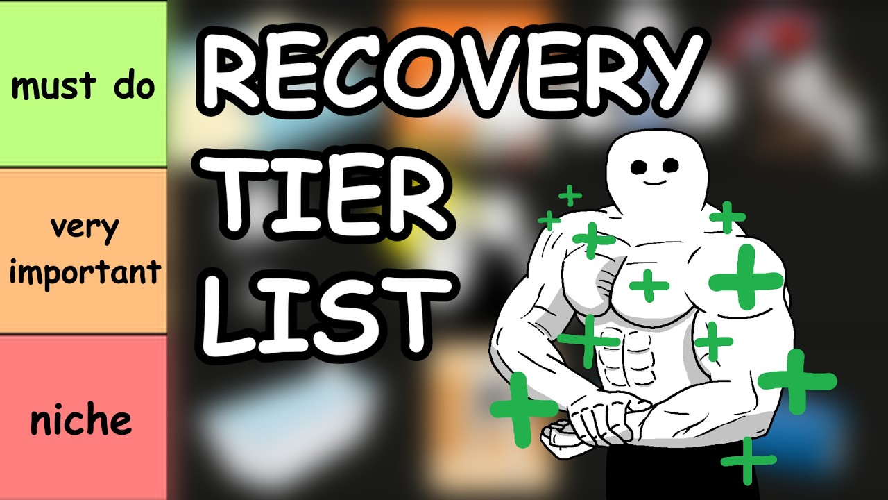 Muscle Recovery Methods Tier List 💪