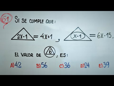 OPERADORES MATEMÁTICOS | RAZONAMIENTO MATEMÁTICO