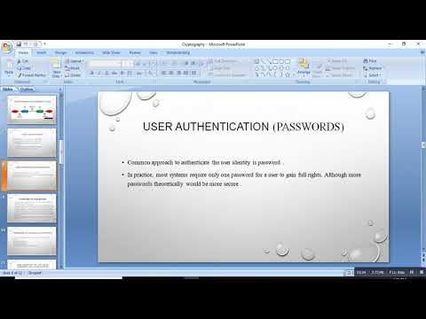 Cryptography in Urdu || Operating System