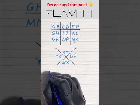Can you decode it? #cryptography #maths #math