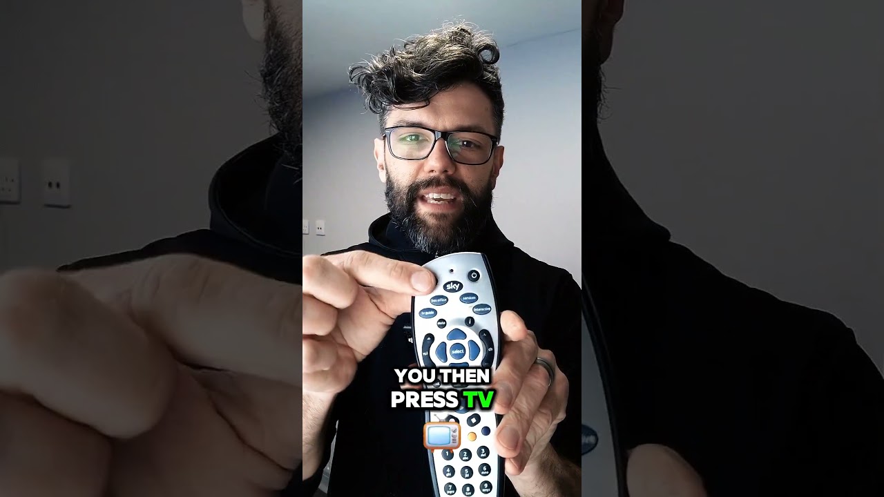 Reprogram Sky+HD Remote Control 📺