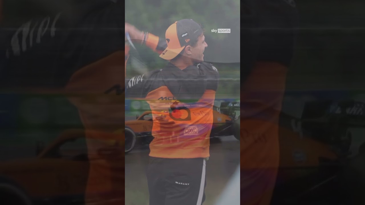 Zak Brown's Hilarious Attempt to Distract Lando Norris ⛳️ #Shorts