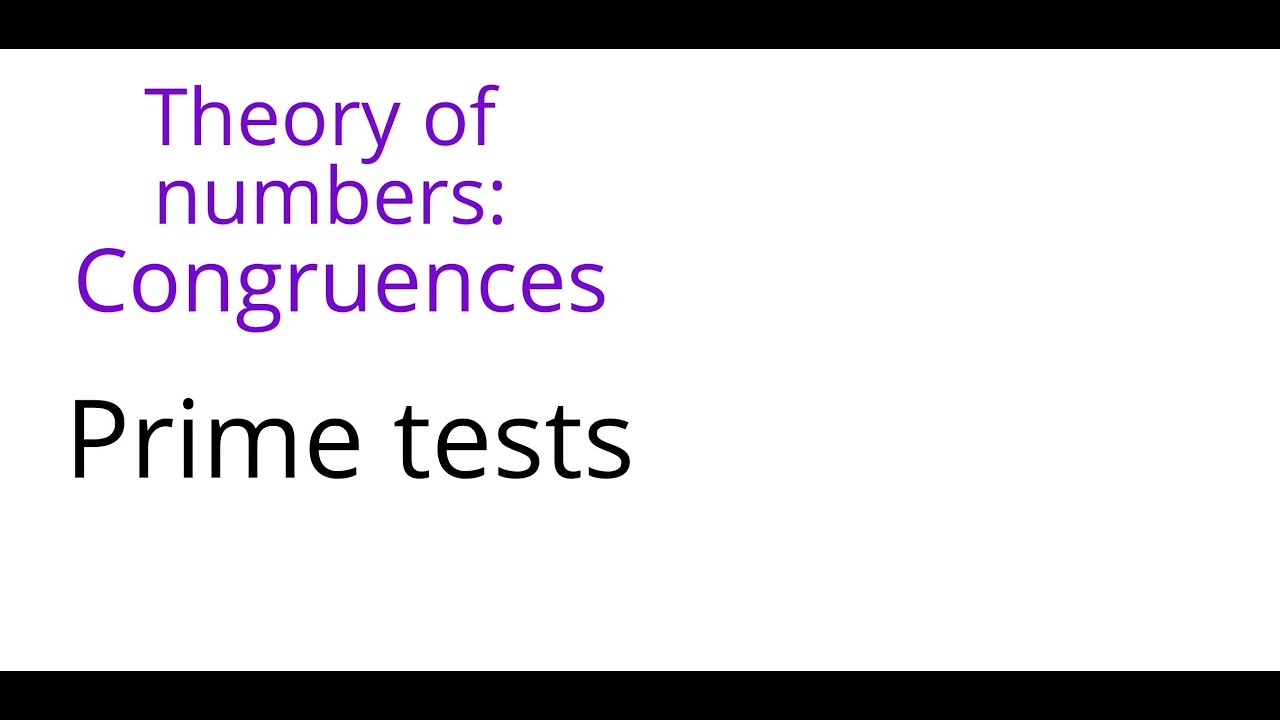Prime Number Tests Explained: Fermat's Theorem Simplified 🔍
