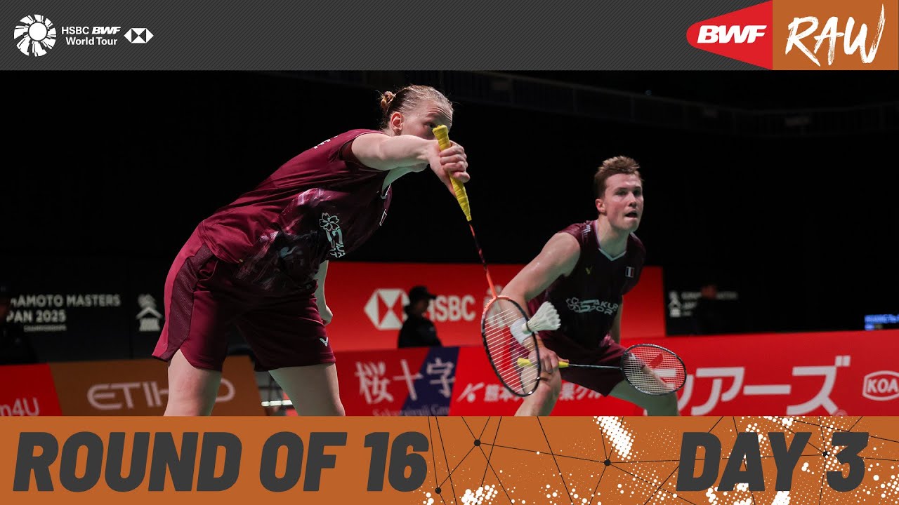 Kumamoto Masters Japan 2025 Day 3, Round of 16 🎯