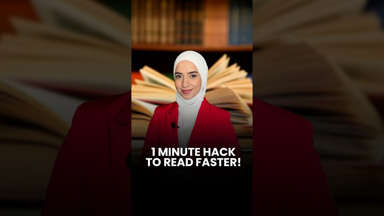 Read Faster with This Secret Hack! 📚