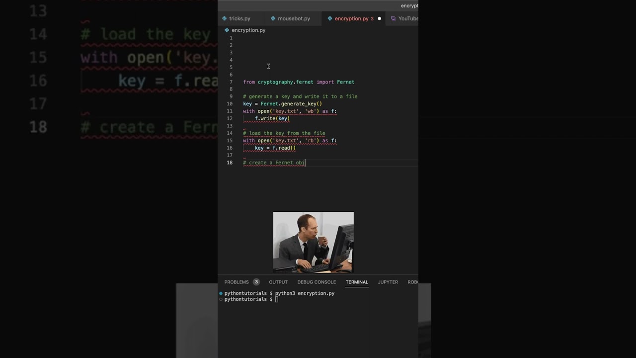 Fast & Easy Python Encryption Tutorial with cryptography Library π