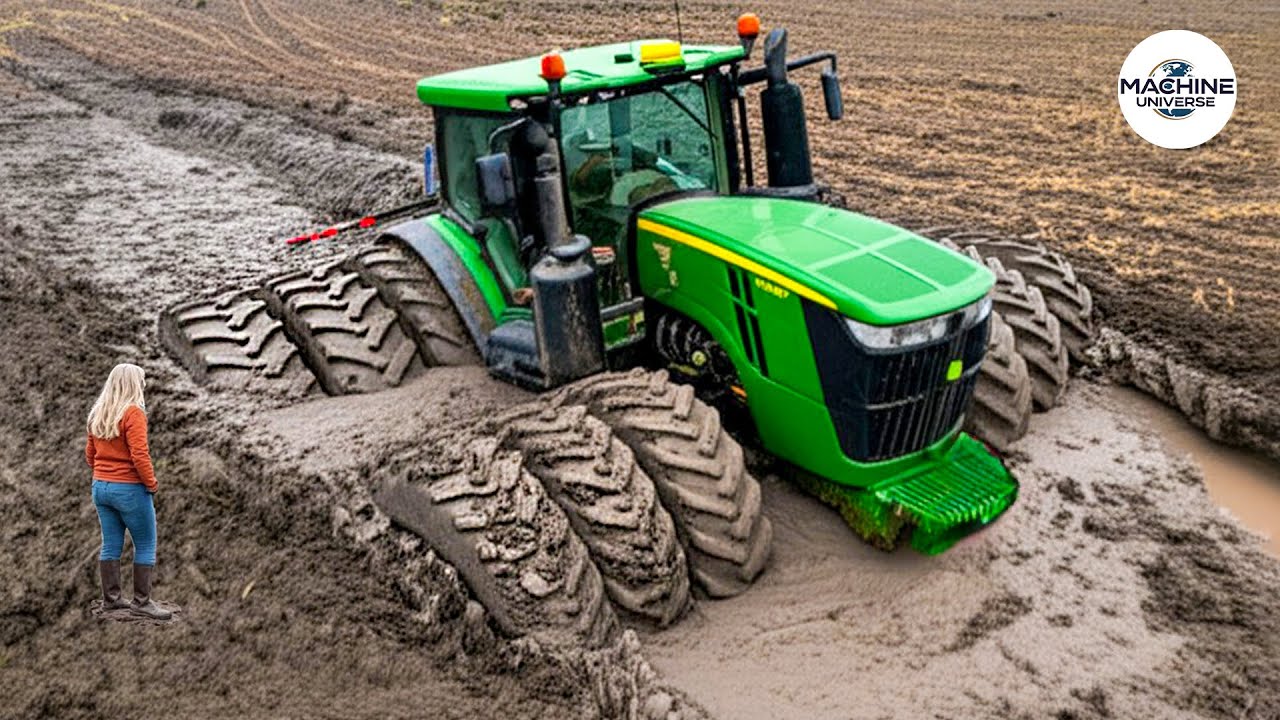 Extreme Tractor Mud Fails 🚜