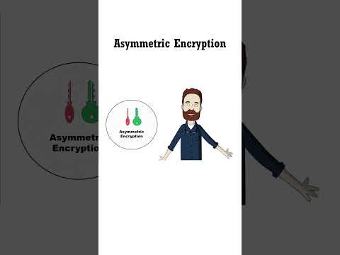 Asymmetric Encryption #animation #learning #hindi #pki  #encryption #youtube