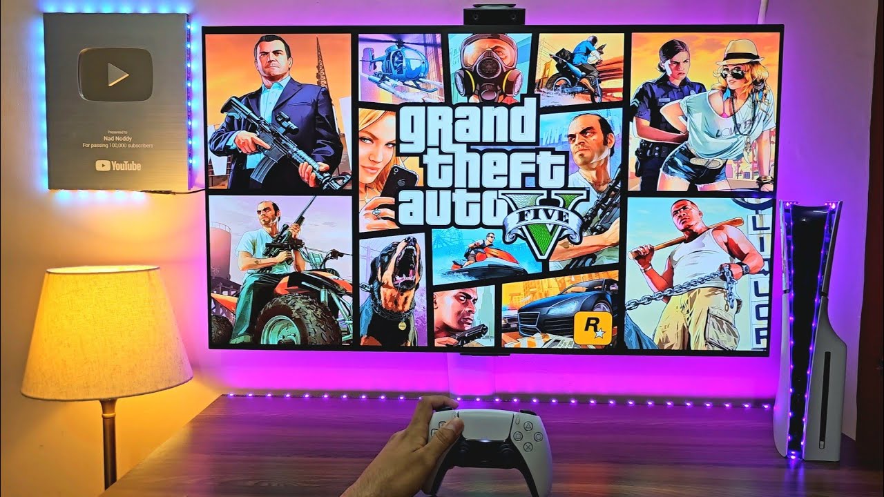 GTA V 4K HDR 60FPS (PS5 Slim) LG OLED C3 42