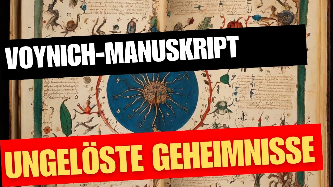 Entschlüsselt das mysteriöse Voynich-Manuskript! 🔍