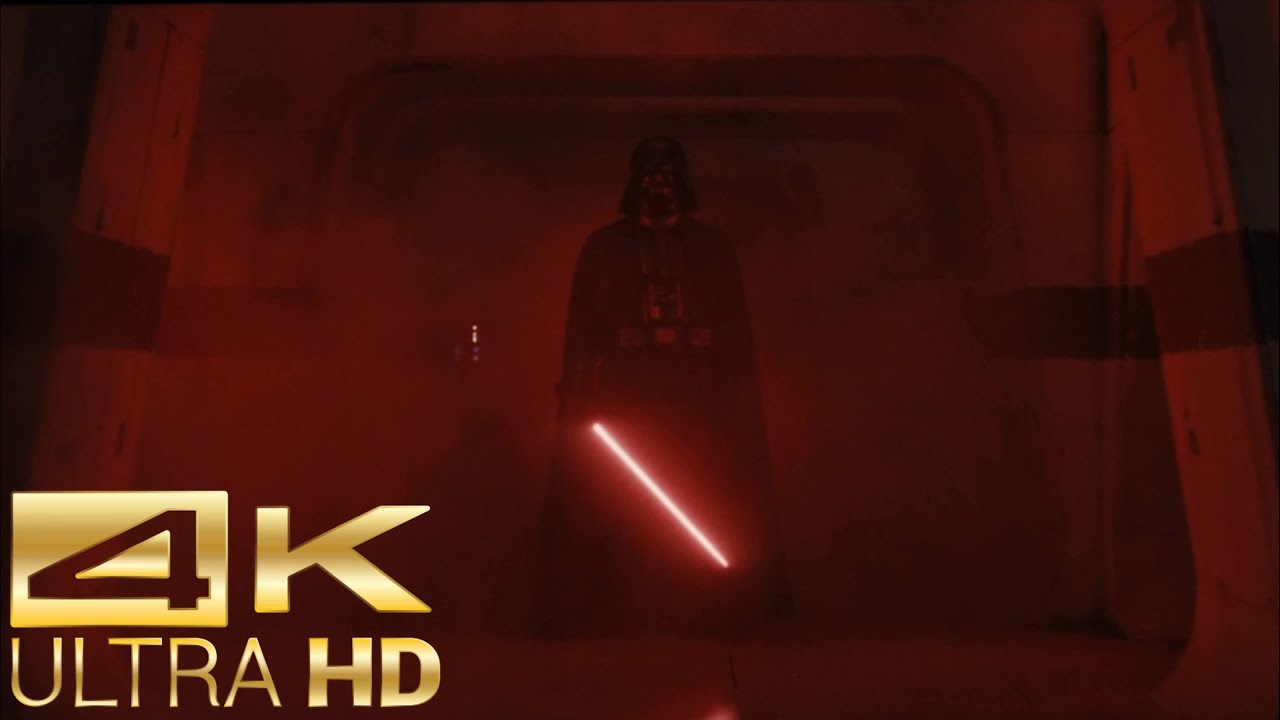 Darth Vader Hallway Fight Scene in Rogue One (4K) 🎬