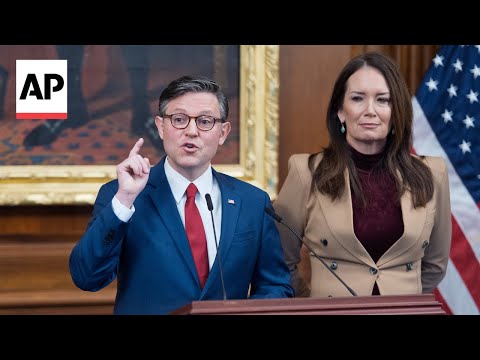 Mike Johnson weighs in after Trump says Senate should scrap the filibuster