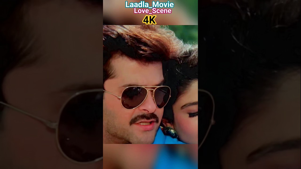 Laadla (1994) 4K Love Scene | Anil Kapoor & Sridevi ❤️