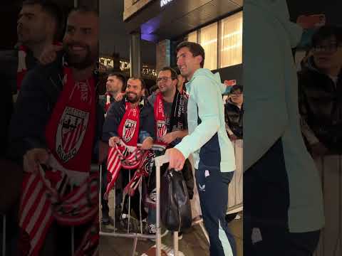 El Athletic Club ya se encuentra en el hotel de concentración en Newcastle