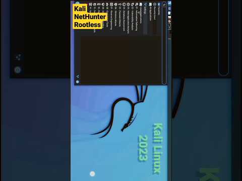 Kali Linux NetHunter Android noroot | Kali NetHunter Android Rootless installation