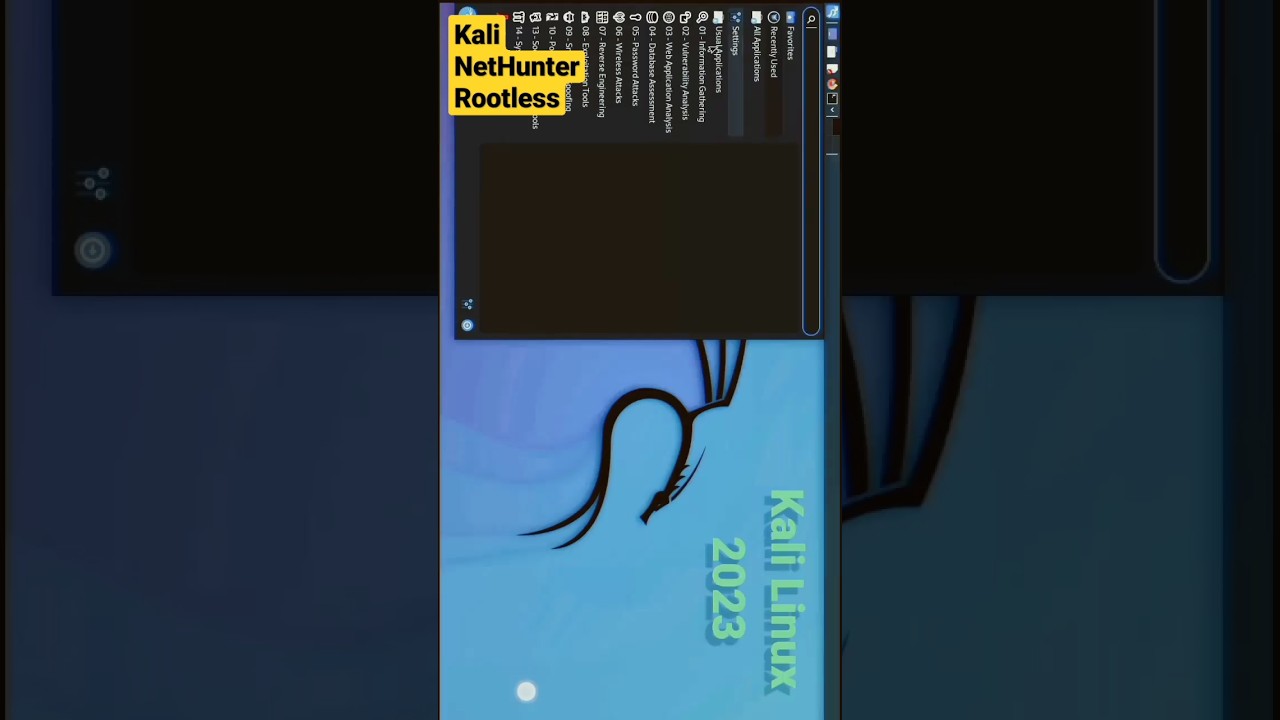 Kali Linux NetHunter Android No-Root Installation Guide